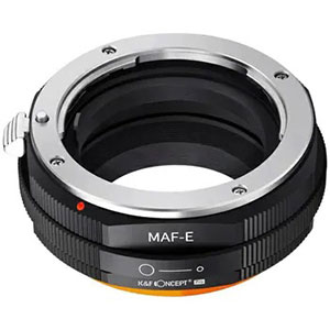 Lens mount adapter Sony E mount conversion