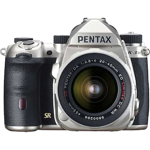 Pentax digital single-lens reflex camera “PENTAX K-3 Mark III” lens kit (silver)