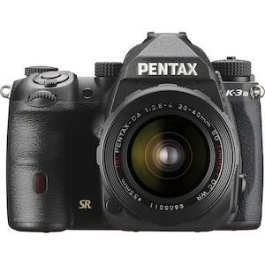 Pentax digital single-lens reflex camera “PENTAX K-3 Mark III” lens kit (black)