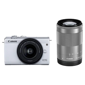 Canon mirrorless single-lens camera “EOS M200” double zoom kit