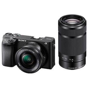 Sony Mirrorless interchangeable-lens camera “α6400” double zoom lens kit (black) SONY ILCE-6400Y-B