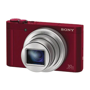 Sony digital camera “Cyber-shot WX500” (red) DSC-WX500-R