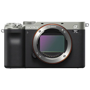 Sony full-frame mirrorless single-lens camera “α7C” body (silver) SONY ILCE-7C-S