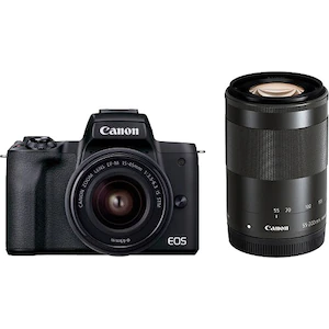 Canon mirrorless single-lens camera “EOS M200” double zoom kit (black) EOSM200BK-WZK