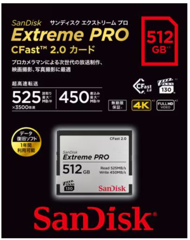 SanDisk Extreme PRO (512GB)